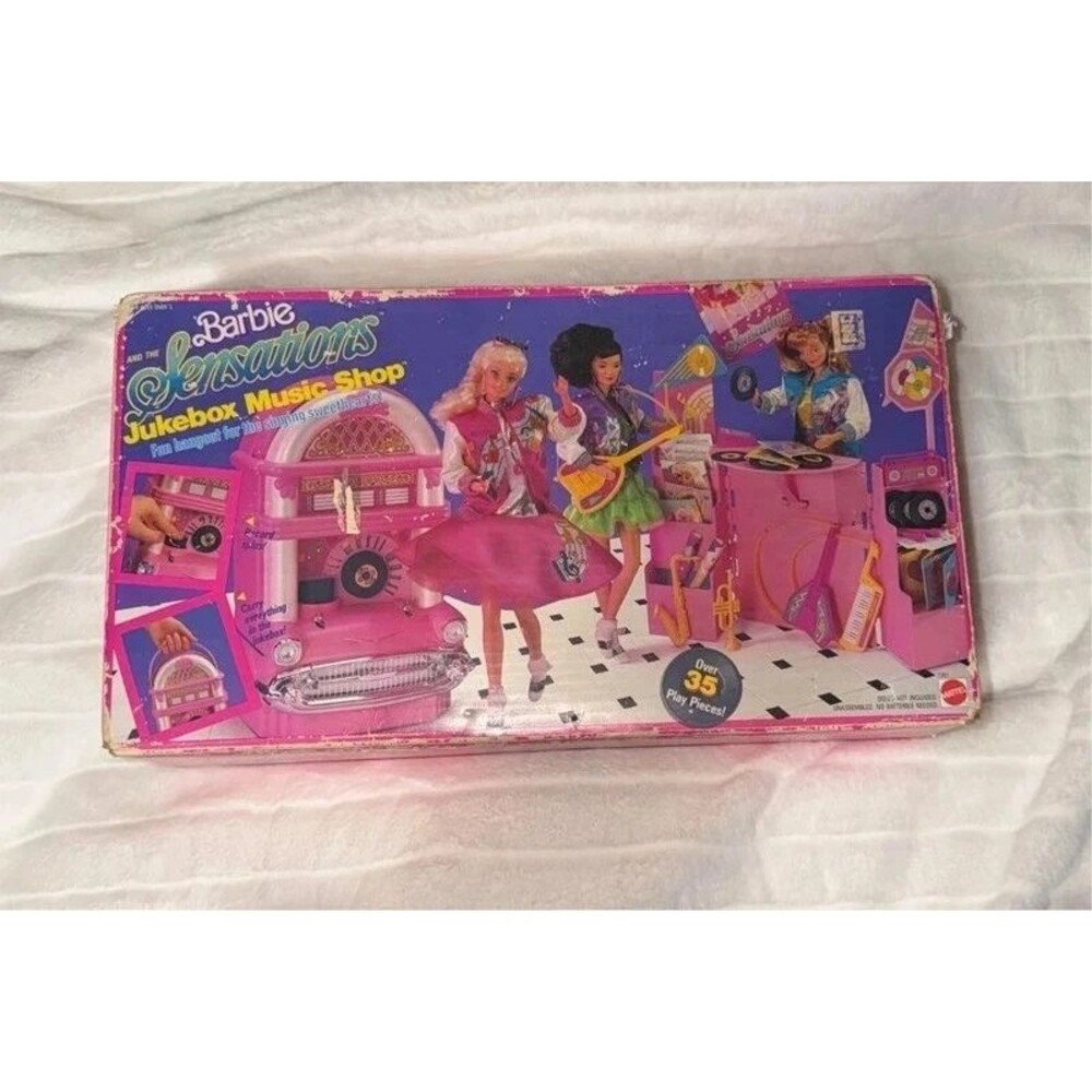 Vintage Barbie sensations jukebox music shop